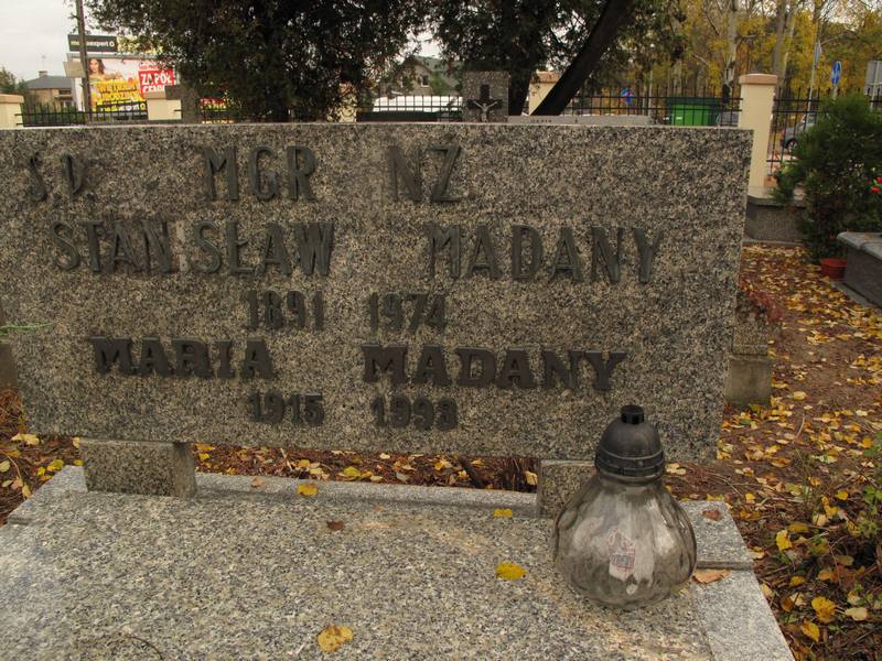 Maria Madany 1915 Skierniewice - Grobonet - Wyszukiwarka osób pochowanych