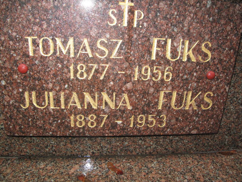 Tomasz Fuks Skierniewice - Grobonet - Wyszukiwarka osób pochowanych