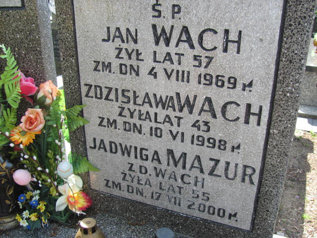 Jan Wach Skierniewice - Grobonet - Wyszukiwarka osób pochowanych