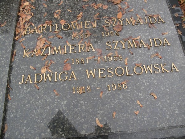 Kazimiera Szymajda 1881 Skierniewice - Grobonet - Wyszukiwarka osób pochowanych