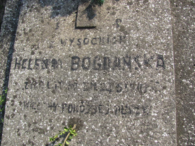 Helena Bogdańska 1897 Skierniewice - Grobonet - Wyszukiwarka osób pochowanych