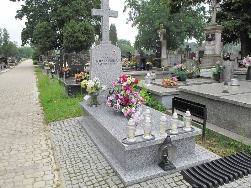 Grób Wanda Krzesińska