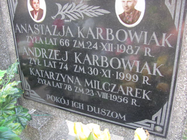 Anastazja Karbowiak Skierniewice - Grobonet - Wyszukiwarka osób pochowanych