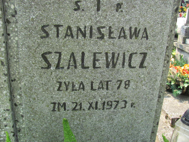 Stanisława Szalewicz Skierniewice parafialny - Grobonet - Wyszukiwarka osób pochowanych