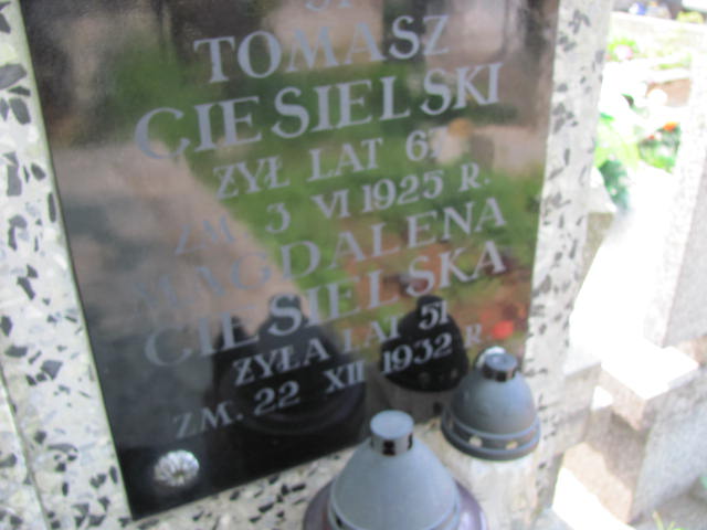 Magdalena Ciesielska Skierniewice - Grobonet - Wyszukiwarka osób pochowanych