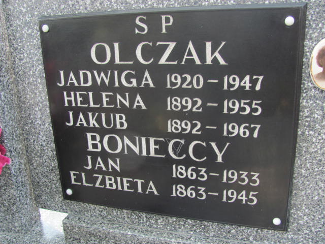 Jakub Olczak 1892 Skierniewice - Grobonet - Wyszukiwarka osób pochowanych