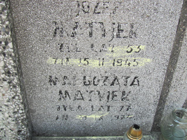 Małgorzata Matyjek Skierniewice - Grobonet - Wyszukiwarka osób pochowanych