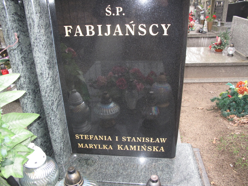 Grób Janusz Fabijański