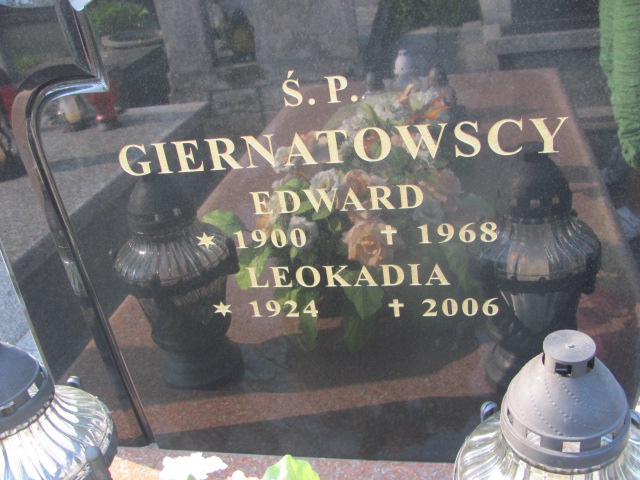 Leokadia Giernatowska 1924 Skierniewice - Grobonet - Wyszukiwarka osób pochowanych