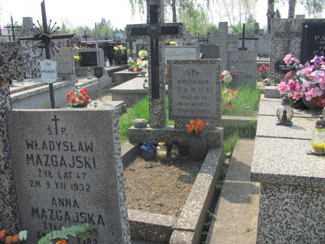 Grób Małgorzata Janus