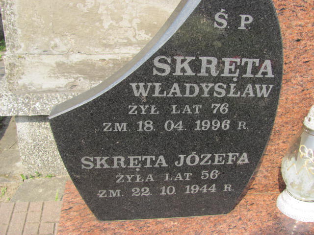 Józefa Skręta Skierniewice - Grobonet - Wyszukiwarka osób pochowanych