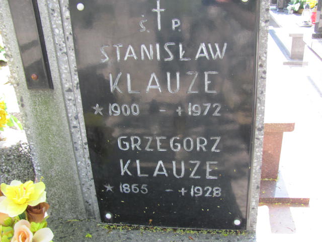 Jerzy Klauze 1927 Skierniewice - Grobonet - Wyszukiwarka osób pochowanych