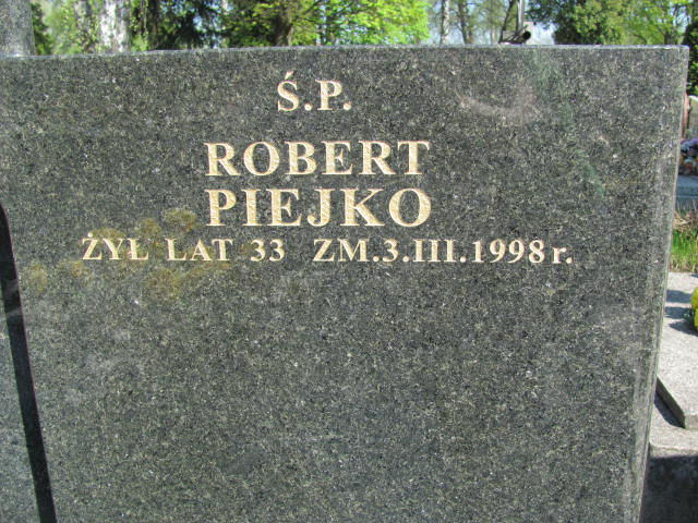 Daniel Dominiak 1990 Skierniewice - Grobonet - Wyszukiwarka osób pochowanych