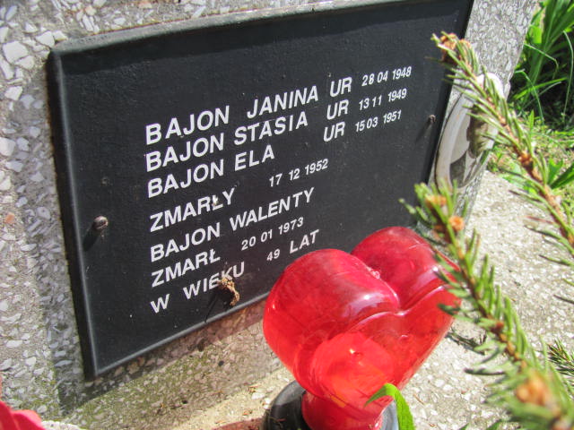 Elżbieta Bajon 1951 Skierniewice - Grobonet - Wyszukiwarka osób pochowanych