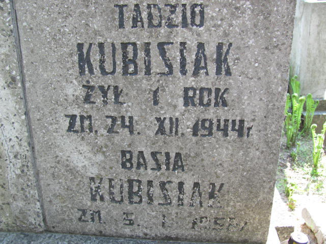 Tadeusz Kubisiak Skierniewice - Grobonet - Wyszukiwarka osób pochowanych