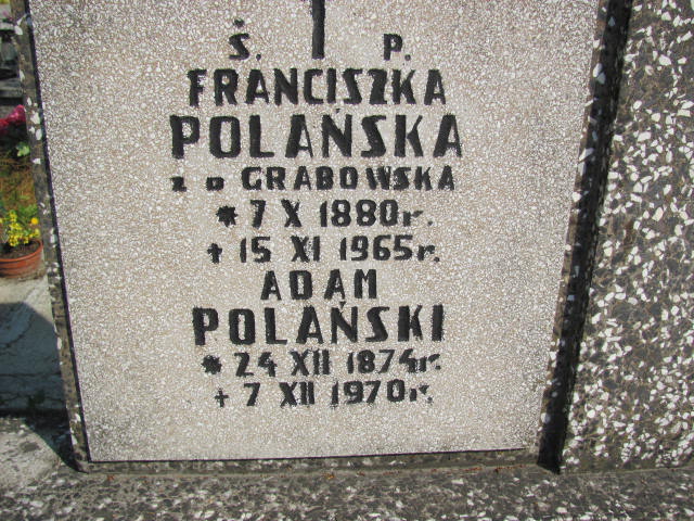 Adam Polański 1874 Skierniewice - Grobonet - Wyszukiwarka osób pochowanych