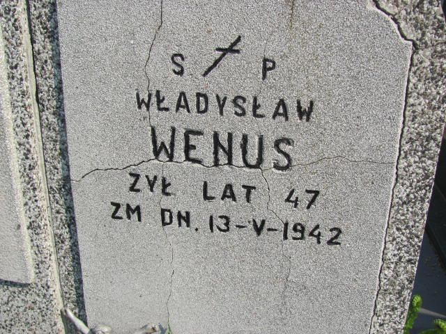 Władysław Wenus Skierniewice - Grobonet - Wyszukiwarka osób pochowanych