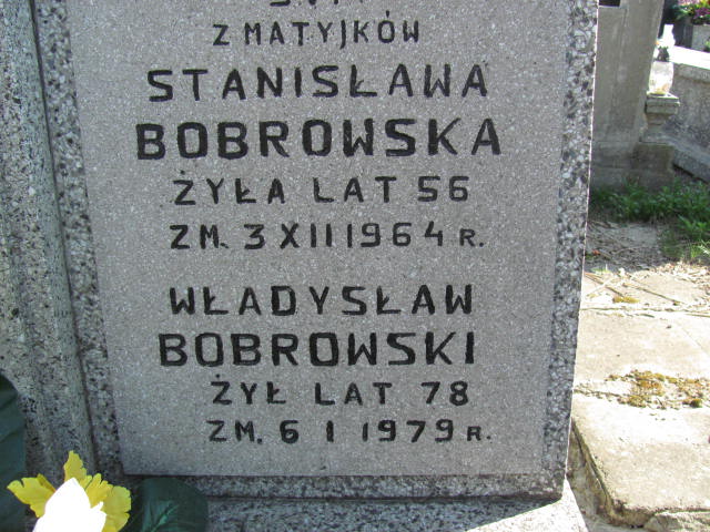 Władysław Bobrowski Skierniewice - Grobonet - Wyszukiwarka osób pochowanych
