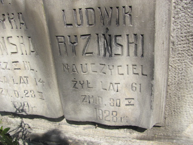 Ludwik Ryziński Skierniewice - Grobonet - Wyszukiwarka osób pochowanych