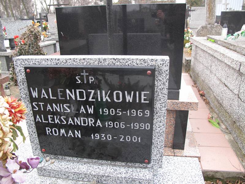 Grób Aleksandra Walendzik