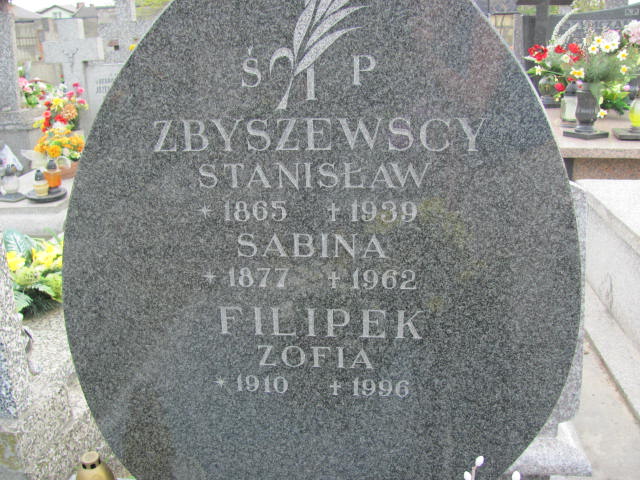 Zofia Filipek 1910 Skierniewice - Grobonet - Wyszukiwarka osób pochowanych