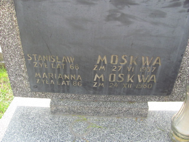 Marianna Moskwa Skierniewice - Grobonet - Wyszukiwarka osób pochowanych