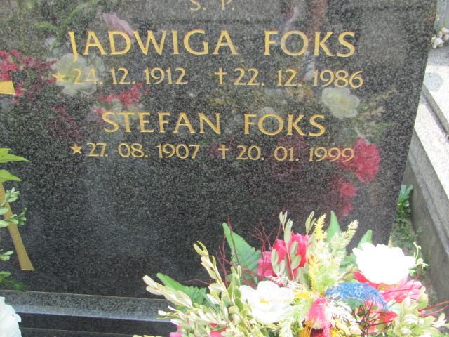Jadwiga Foks 1912 Skierniewice - Grobonet - Wyszukiwarka osób pochowanych
