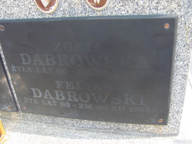 Zofia Dąbrowska Skierniewice - Grobonet - Wyszukiwarka osób pochowanych