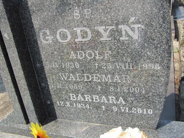 Adolf Godyń 1930 Skierniewice - Grobonet - Wyszukiwarka osób pochowanych