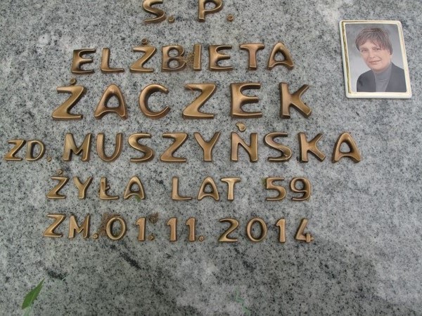 Grób Jadwiga Szychowska