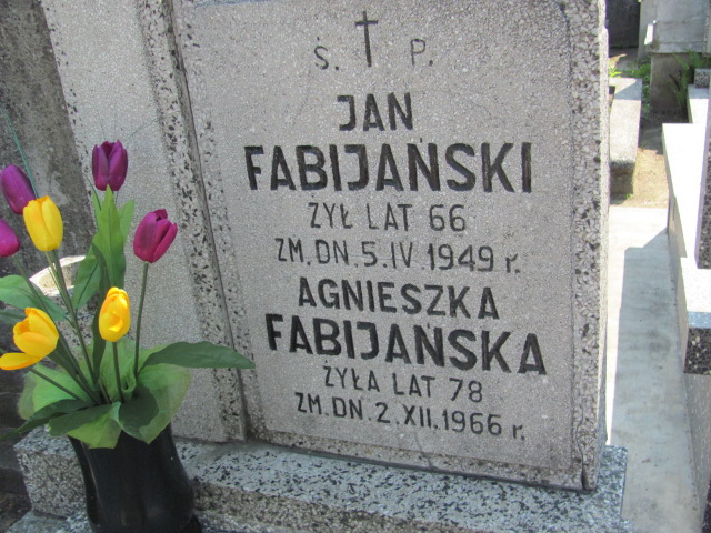 Jan Fabijański Skierniewice - Grobonet - Wyszukiwarka osób pochowanych