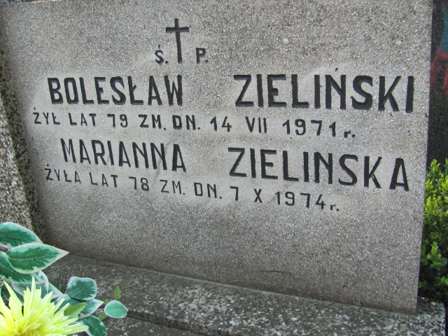 Marianna Zielińska Skierniewice - Grobonet - Wyszukiwarka osób pochowanych