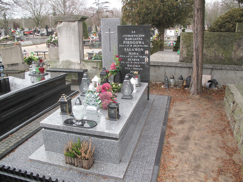 Maria Salamon 1924 Skierniewice - Grobonet - Wyszukiwarka osób pochowanych