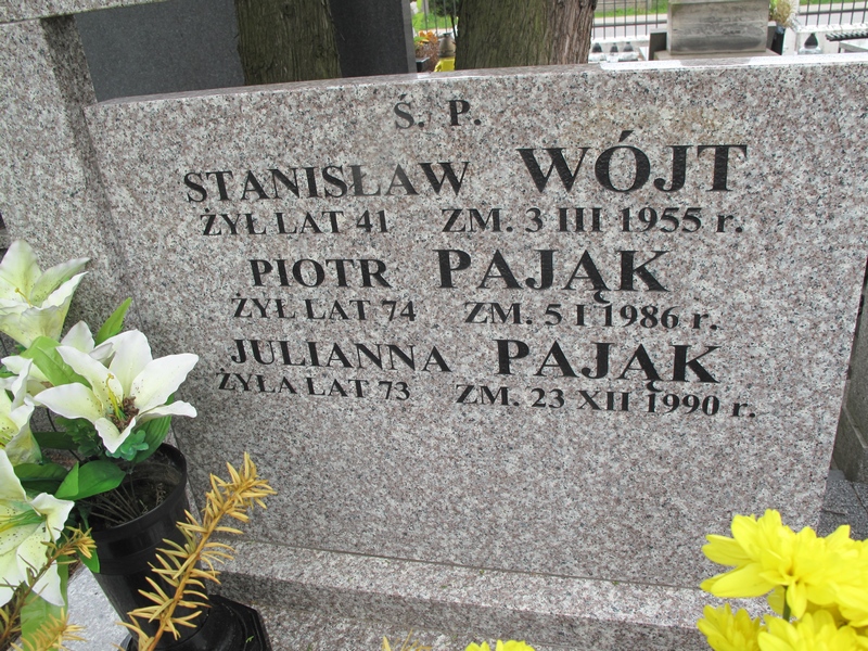 Grób Stanisław Wójt