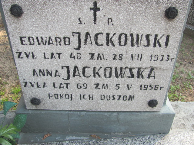 Edward Jackowski Skierniewice - Grobonet - Wyszukiwarka osób pochowanych