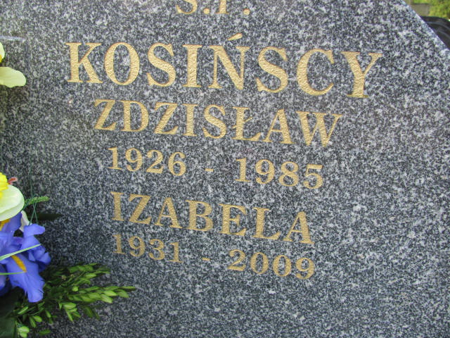 Izabela Kosińska 1931 Skierniewice - Grobonet - Wyszukiwarka osób pochowanych