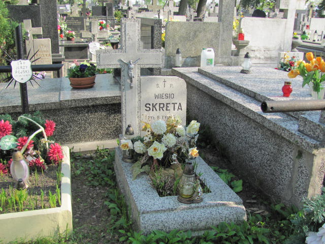 Grób Wiesław Skręta