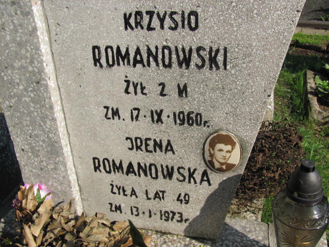 Krzysztof Romanowski 1960 Skierniewice parafialny - Grobonet - Wyszukiwarka osób pochowanych