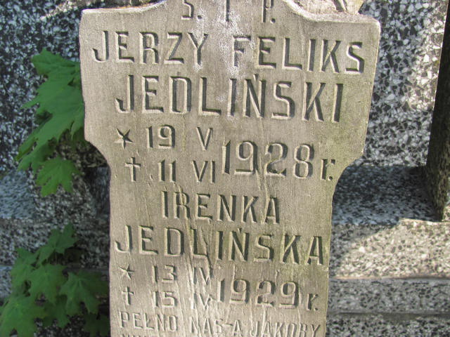 Irena Jedlińska 1929 Skierniewice - Grobonet - Wyszukiwarka osób pochowanych